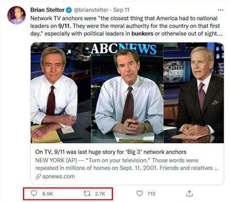 Brian Stelter hit with epic social media ratio for quoting story ...