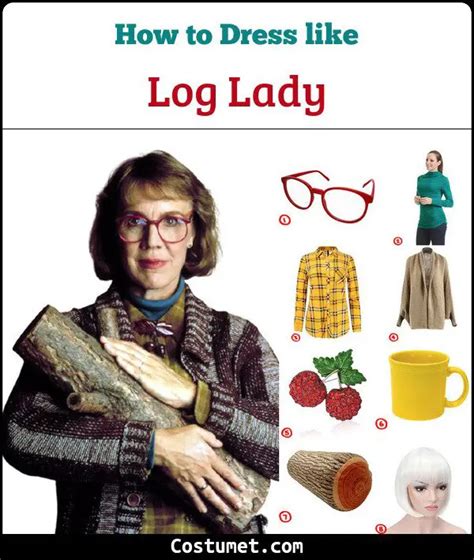 Log Lady (Twin Peaks) Costume for Halloween