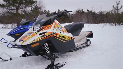 2018 YAMAHA YOUTH SERIES SNOWMOBILES - YouTube