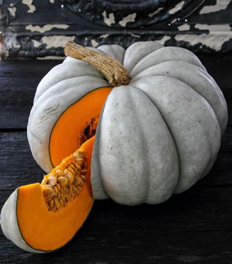 Blue Jarrahdale Pumpkin 10 Seeds Heirloom Organic - Etsy New Zealand