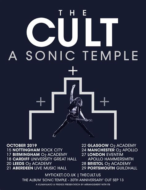 THE CULT Announce 'Sonic Temple' 30th Anniversary Reissues | Grateful Web