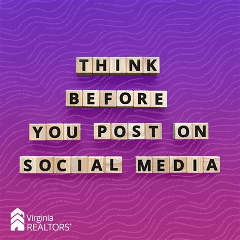 Think Before You Post on Social Media | Virginia REALTORS®