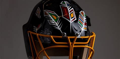 Marc-André Fleury Has A New Mask and It Is Beautiful! - Bleacher Nation