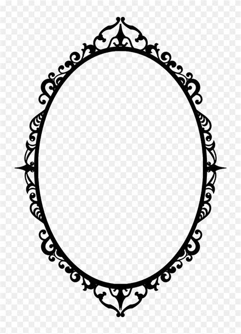 Fancy Border Clip Art Swirl Free Clipart Images - Oval Border Clip Art - FlyClipart