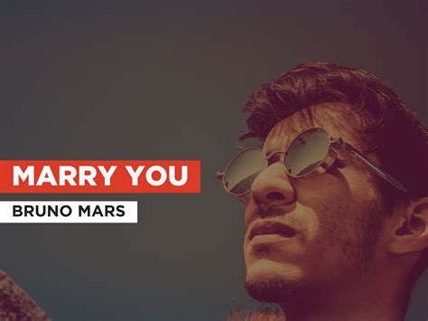 Prime Video: Marry You in the Style of Bruno Mars