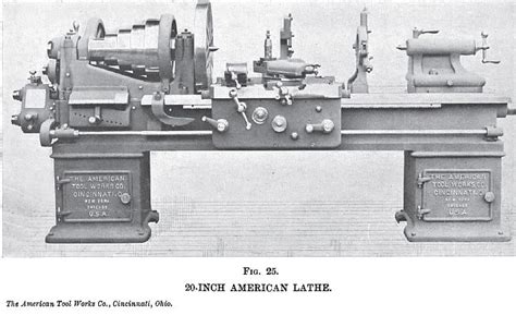 American Tool Works lathe