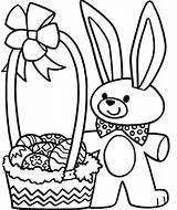 Free Easter Basket Coloring Pages Printable sketch template