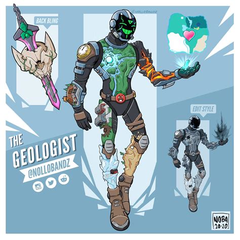 [Skin Concept] - The Geologist ! A strange character from a lost world ...