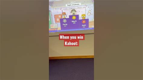 When you WIN KAHOOT! - YouTube