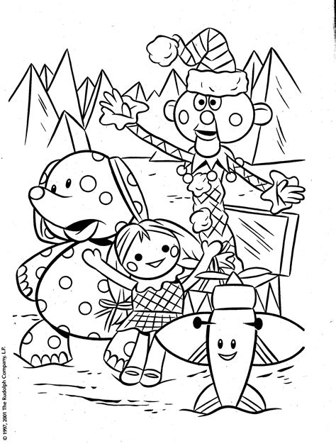 Rudolph Printable Coloring Pages - Printable Word Searches