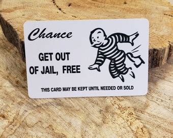 Get Out Of Jail Free Card Clip Art