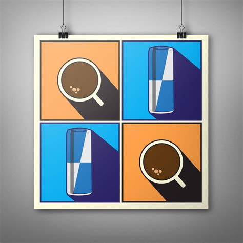 Simple Coffee Art Abstract Art Minimalist Art Poster Coffee | Etsy