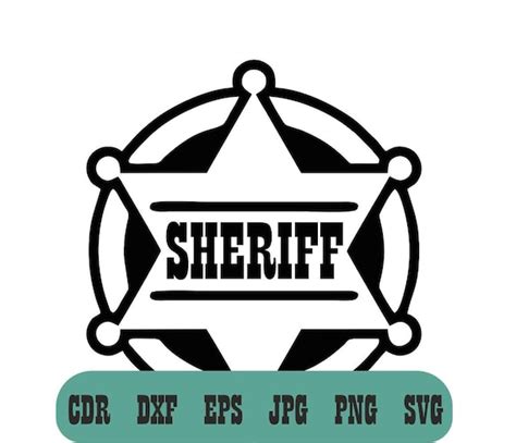 badge svg sheriff cut file police badge svg sheriff svg sheriff ...