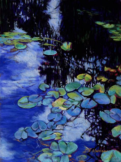 Monet's Garden - Lily Pads | Artfinder