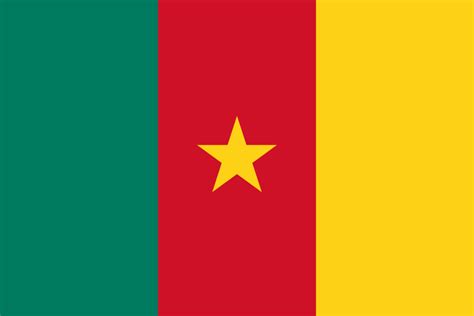 Cameroon Flag Colors - Flag Color - Hex, RGB, CMYK and PANTONE