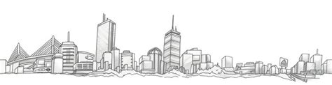 Official Will: Boston Skyline | Boston skyline, Boston skyline painting ...