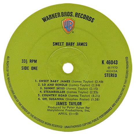 James Taylor: Sweet Baby James | Hi-Fi News