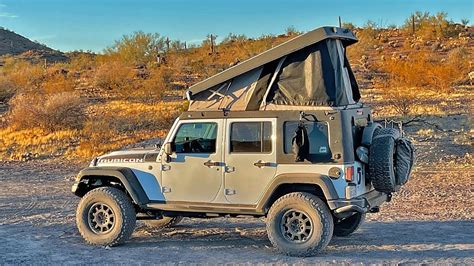 Arriba 68+ imagen jeep wrangler pop up tent - Thptnganamst.edu.vn