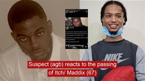 suspect agb reacts to the passing of Maddix/itch (67) - YouTube