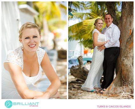 A Turks and Caicos honeymoon shoot - going "all in".