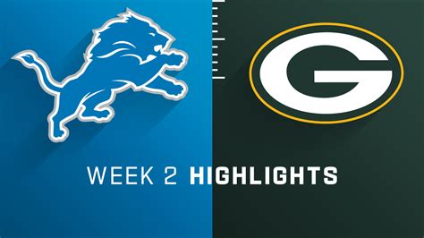 Detroit Lions vs. Green Bay Packers highlights | Week 2