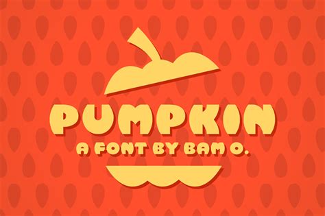 Pumpkin (Font) by Cathryn Orosa · Creative Fabrica