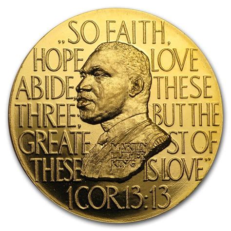 Buy 1964 USA Proof Gold Martin Luther King Civil Rights Act Medal | APMEX