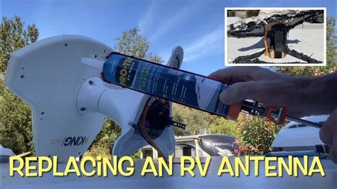 RV Antenna Replacement | King Jack TV Antenna | RV Life - YouTube