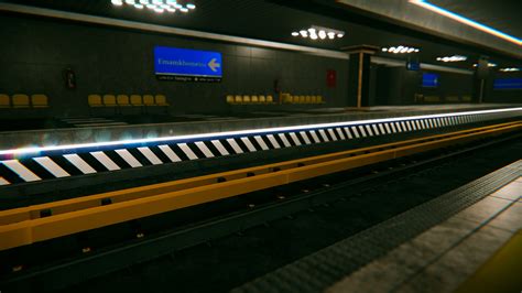 Tehran Metro station — polycount