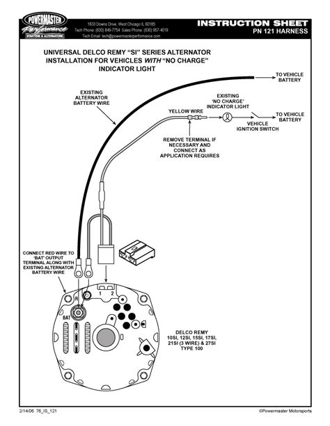 Chevy 4 Wire Alternator Wiring Diagram