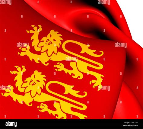 Flag of Normandy. Close Up Stock Photo - Alamy