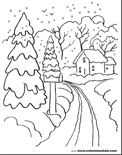 landscape coloring pages to download and print for free - landscape coloring pages best coloring ...