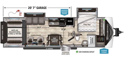 Grand Design Momentum Toy Hauler Floor Plans | Wow Blog