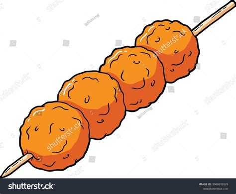 Vector Filipino Street Food Quail Eggs Stock Vector (Royalty Free ...