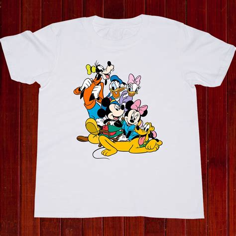 Kids Disney Squad T-shirt Youth Disney Characters T Shirt - Etsy