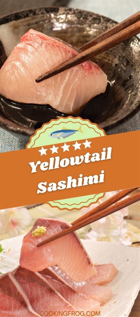 Yellowtail Sashimi With Soy Citrus Yuzu Ponzu Sauce - Cooking Frog