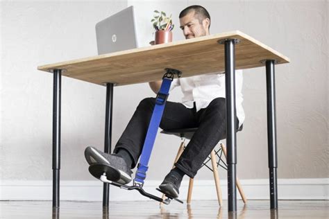 $59 HOVR Desk Swing Offers a Distraction-Free Seated Workout | Designs & Ideas on Dornob