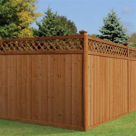 (Actual: 6-ft x 8-ft) Natural Pressure Treated Spruce Privacy Fence Panel at Lowes.com