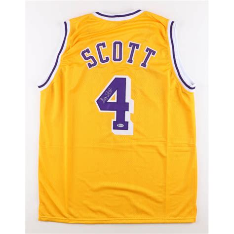 Byron Scott Signed Jersey (Beckett) | Pristine Auction