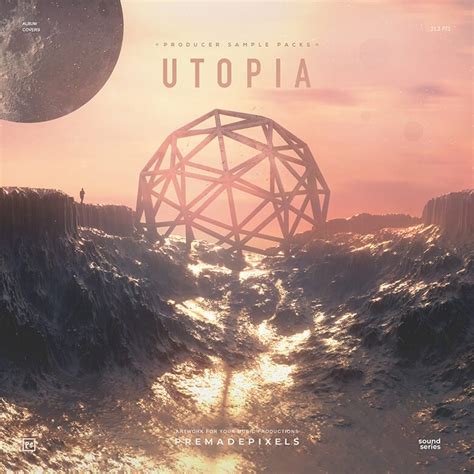 Utopia Album Cover Art - Photoshop PSD