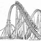 Amusement Park Coloring Pages  Free & Printable sketch template