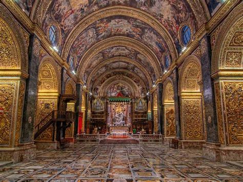 The Tombstone Covered Floor of St. John's Co-Cathedral of Malta | Amusing Planet