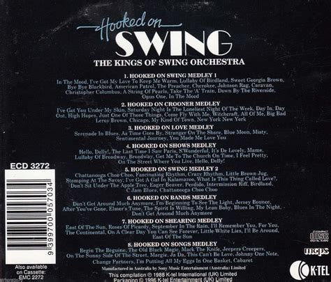 ENTRE MUSICA: THE KINGS OF SWING ORCHESTRA - Hooked on swing (1982)