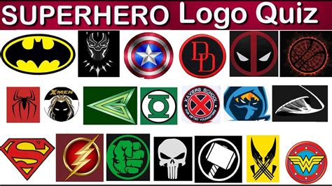 Superhero Logo Quiz Answers