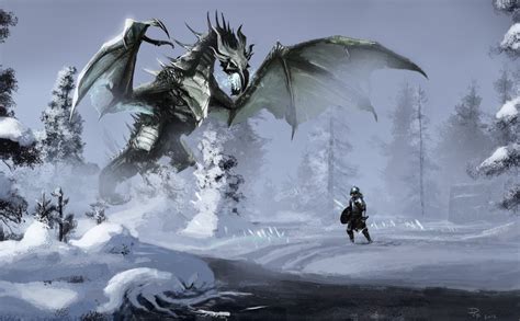 Skyrim Wallpaper 4k Dragon - Ex Wallpaper