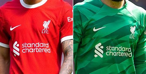 Liverpool 23-24 Home Kit Released - On-Pitch Debut + New Green Keeper ...