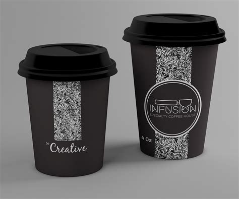Playful, Modern, Coffee Shop Cup and Mug Design for a Company by ataei.ismail | Design #17190750