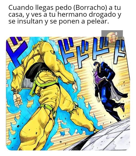 Dio: ¿!Jotaro¡? , Jotaro: ¡Dio! - Meme subido por Pug_chongo_192 ...