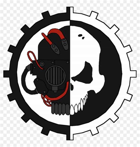 [ Img] - Warhammer 40k Mechanicus Logo - Free Transparent PNG Clipart ...