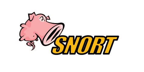 Snort, logo Pictogram in Vector Logo